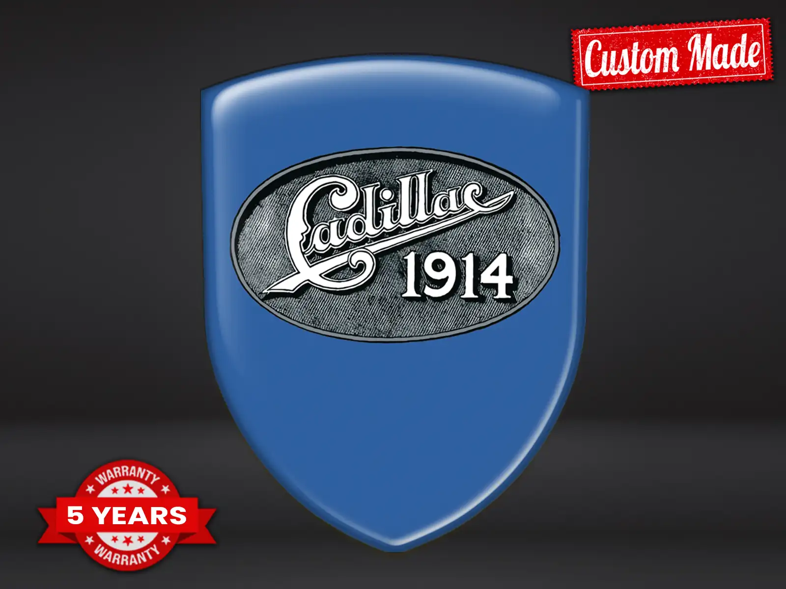 Cadillac Automobil-Fensteraufkleber Digital